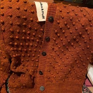 Trades? Misha and Puff Popcorn Terracotta Cardigan
